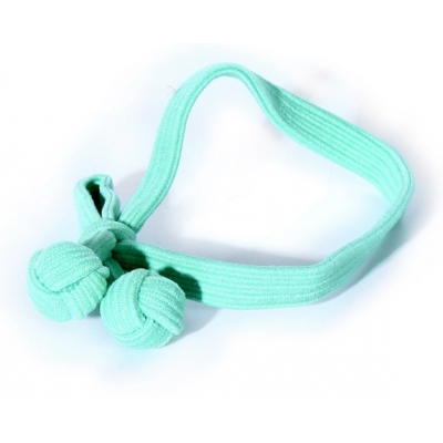 High Grade Six-Color Flat Ribbon Knot Elastic Hair Rope